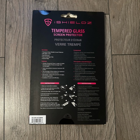 iShieldz Tempered Glass Screen Protector for Apple iPad Mini 4 and 5 7.9 inch - Picture 2 of 2